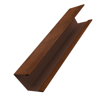 картинка Крышка жалюзи Milan Slim 0,45 Print Premium Golden Wood Fresh TwinColor (2м) Центр Кровли