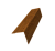 Угол внешний 50х50 0,45 Print-Double Elite Golden Wood (2м) Центр Кровли