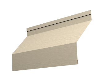 картинка Ламель забора жалюзи Milan 0,45 Print Elite с пленкой Milky Wood TwinColor Центр Кровли