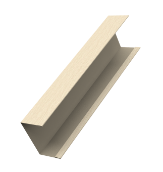 картинка Крышка жалюзи Milan, Tokyo (для калиток, ворот) 0,45 Print Elite Milky Wood TwinColor (2м) Центр Кровли