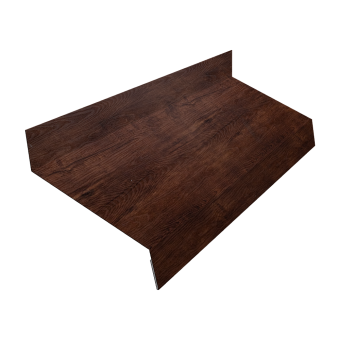 картинка Отлив простой 50 0,45 Print-Double Premium Cherry Wood Fresh (2м) Центр Кровли