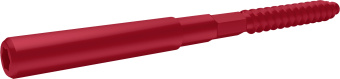 картинка Шуруп-шпилька 8х160 Grand Line RAL 3003 рубиново-красный Центр Кровли