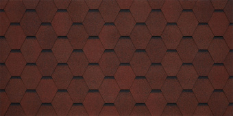 картинка Черепица гибкая Tegola Garda rosso 409 (красный) Центр Кровли