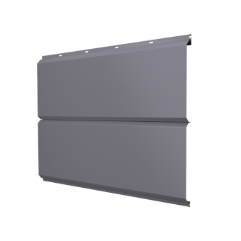 картинка Софит ЭкоБрус new без перфорации 0,5 PE с пленкой RAL 7004 сигнальный серый Центр Кровли