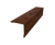 Планка завершающая 50х50 жалюзи Milan 0,45 Print Premium Cherry Wood Fresh TwinColor (2м) Центр Кровли
