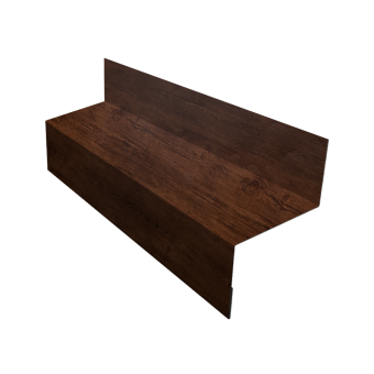 картинка Отлив межэтажный 45 0,45 Print Premium Cherry Wood Fresh TwinColor (2м) Центр Кровли