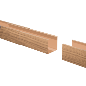картинка Соединитель профиля для КР Ш50/В50 Honey Wood Zn 0,45 Центр Кровли