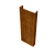 Полустолб для С8,С10 0,45 Print Elite с пленкой Golden Wood TwinColor (L1,5) Центр Кровли