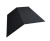 Планка конька плоского 190х190 0,45 PE lite с пленкой RAL 7024 мокрый асфальт (3м) Центр Кровли