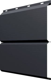 картинка ЭкоБрус Grand Line 0,5 Velur RAL 7024 мокрый асфальт Центр Кровли