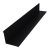 Угол внутренний 30х30 0,45 Drap-double TX RAL 9005 черный (3м) Центр Кровли