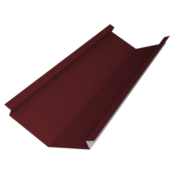 фото Планка ендовы нижней для композитной черепицы 140х140 Grand Line 0,45 Drap ТХ RAL 3005 красное вино (2м) Центр Кровли картинка Планка ендовы нижней для композитной черепицы 140х140 Grand Line 0,45 Drap ТХ RAL 3005 красное вино (2м) Центр Кровли