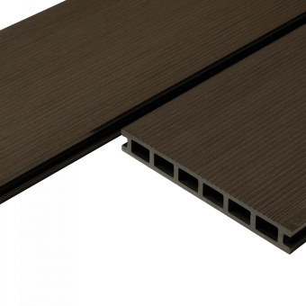картинка Доска террасная CM Decking Grand 4000х190х25мм wenge (венге) Центр Кровли