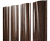 Штакетник Круглый с прямым резом 0,45 Print-Double Elite Antique Wood Центр Кровли