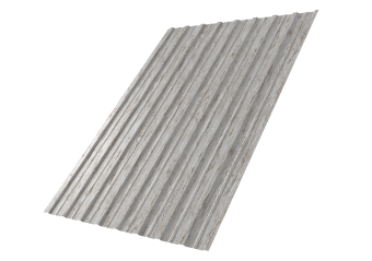 картинка Профнастил С10A 0,45 Print Elite Snow Wood TwinColor Центр Кровли