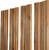 Штакетник Twin XL с прямым резом Grand Line 0,45 Print Premium Pine Wood Fresh Центр Кровли