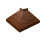 Угол отлива внешний 100 0,4 Print Premium с пленкой Golden Wood Fresh TwinColor Центр Кровли