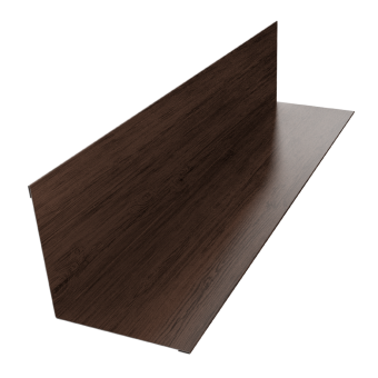 картинка Угол внутренний 110х110 0,45 Print-Double Premium Antique Wood (3м) Центр Кровли