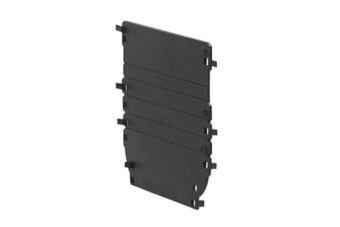 картинка Заглушка торцевая универсальная для лотка водоотводного Gidrolica Standart/Standart Plus DN100, пластик. (18101) Центр Кровли