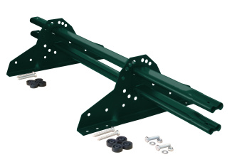 картинка Снегозадержатель NEW трубчатый Grand Line RAL 6005 1м Центр Кровли