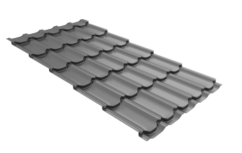 фото Профиль волновой "Квинта плюс" ("Kvinta plus") 0,45 PE RAL 9006 бело-алюминиевый Центр Кровли картинка Профиль волновой "Квинта плюс" ("Kvinta plus") 0,45 PE RAL 9006 бело-алюминиевый Центр Кровли