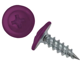 картинка Саморез ПШ 4,2х13 (1000шт) шлиц PH2 RAL 4006 Центр Кровли