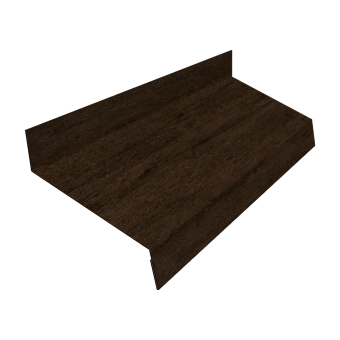 картинка Отлив простой 50 0,45 Print-Double Premium Antique Wood (2м) Центр Кровли