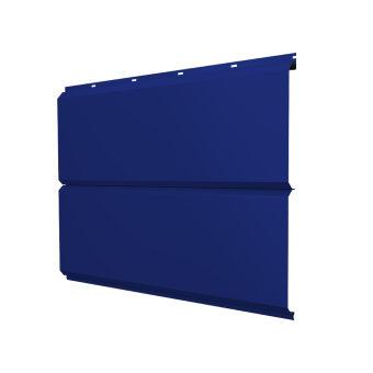 картинка Софит ЭкоБрус new без перфорации 0,45 PE с пленкой RAL 5002 ультрамариново-синий Центр Кровли