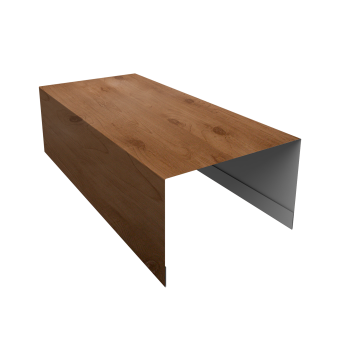 фото Крышка для забора из сайдинга (Блок-хаус new) 0,45 Print Premium Pine Wood Fresh (3м) Центр Кровли картинка Крышка для забора из сайдинга (Блок-хаус new) 0,45 Print Premium Pine Wood Fresh (3м) Центр Кровли