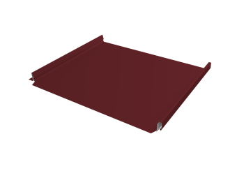 фото Кликфальц Pro v02 Grand Line 0,45 Drap TR с пленкой на замках RAL 3005 красное вино Центр Кровли картинка Кликфальц Pro v02 Grand Line 0,45 Drap TR с пленкой на замках RAL 3005 красное вино Центр Кровли