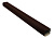 Труба прямоугольная Vortex Matt 1м RAL 8017 Центр Кровли