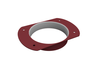 картинка Приемник воды круглый Vortex Mix PE RAL 3005 красное вино Центр Кровли