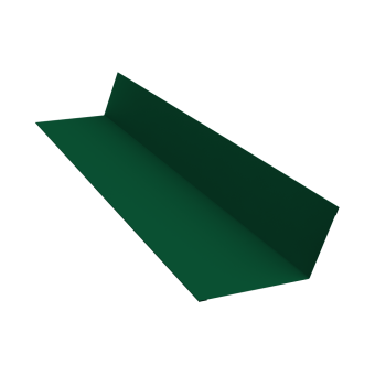 фото Планка примыкания 90х140 0,45 Drap ST RAL 6005 зеленый мох (3м) Центр Кровли картинка Планка примыкания 90х140 0,45 Drap ST RAL 6005 зеленый мох (3м) Центр Кровли