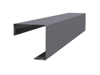 фото Угол внешний простой фальц 0,5 PE с пленкой RAL 7004 сигнальный серый (3м) Центр Кровли картинка Угол внешний простой фальц 0,5 PE с пленкой RAL 7004 сигнальный серый (3м) Центр Кровли