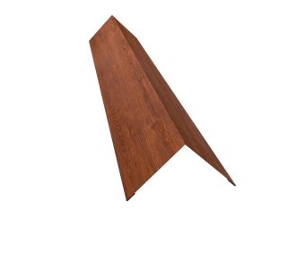 картинка Угол внешний 110х110 0,45 Print-Double Premium Golden Wood Fresh (3м) Центр Кровли