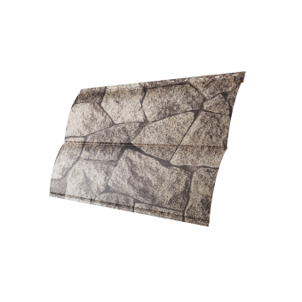 картинка Блок-хаус new Grand Line 0,45 Print Elite с пленкой King Stone TwinColor Центр Кровли