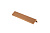 Профиль угловой CM Decking 2000х50х38х8 мм, цвет OAK (дуб) Центр Кровли