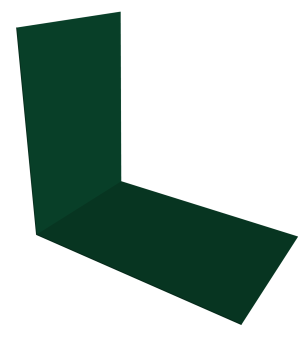 фото Планка снегозадержания усиливающая 0,45 Drap TX RAL 6005 зеленый мох (2м) Центр Кровли картинка Планка снегозадержания усиливающая 0,45 Drap TX RAL 6005 зеленый мох (2м) Центр Кровли