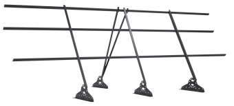 картинка Ограждение кровельное на фальц Grand Line 1,2х3 RAL 7004 Центр Кровли