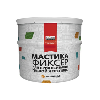 картинка Мастика для гибкой черепицы ТЕХНОНИКОЛЬ №23 Фиксер 3,6кг (ведро) Центр Кровли