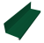 Планка примыкание нижнее к трубе для Кликфальц Pro 0,45 Drap TR RAL 6005 зеленый мох (3м) Центр Кровли