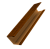 Крышка жалюзи Milan Slim 0,45 Print Premium Golden Wood Intense FTC (3м) Центр Кровли