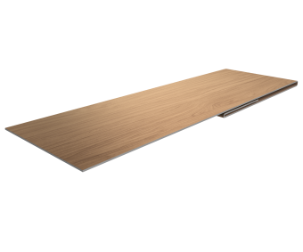 картинка Планка финишная 48х25 0,45 Print Elite Honey Wood TwinColor (2м) Центр Кровли