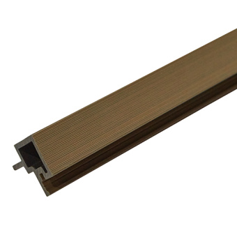 картинка Угловой профиль CM Wall 4000х56х49мм цвет teak (тик) Центр Кровли