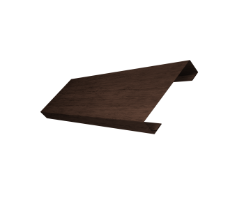 картинка Ламель лицевая 100 забора жалюзи Texas 0,45 Print-Double Premium Antique Wood Центр Кровли