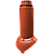 Выход канализации Krovent Pipe-VT 110/125 Изолированный кирпичный Центр Кровли