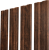 картинка Штакетник Twin XL с прямым резом Grand Line 0,45 Print-Double Premium Cherry Wood Dark F Центр Кровли Штакетник Twin XL с прямым резом Grand Line 0,45 Print-Double Premium Cherry Wood Dark F Центр Кровли