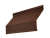 Ламель забора жалюзи Milan new 0,45 Print Elite с пленкой Choco Wood TwinColor Центр Кровли