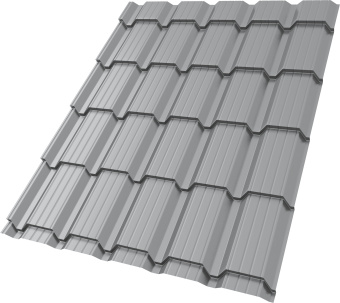 фото Профиль волновой "Квадро профи (Верховье)" ("Quadro Profi") в01 0,45 Drap RAL 7004 сигнальный серый Центр Кровли картинка Профиль волновой "Квадро профи (Верховье)" ("Quadro Profi") в01 0,45 Drap RAL 7004 сигнальный серый Центр Кровли