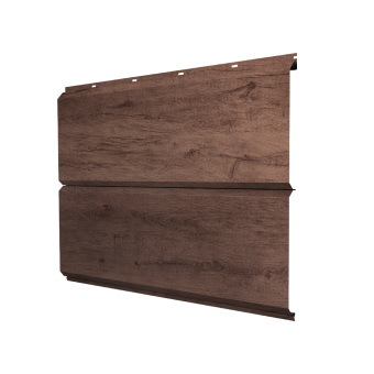 картинка ЭкоБрус new 0,45 Print Premium с пленкой Almond Wood Fresh Центр Кровли